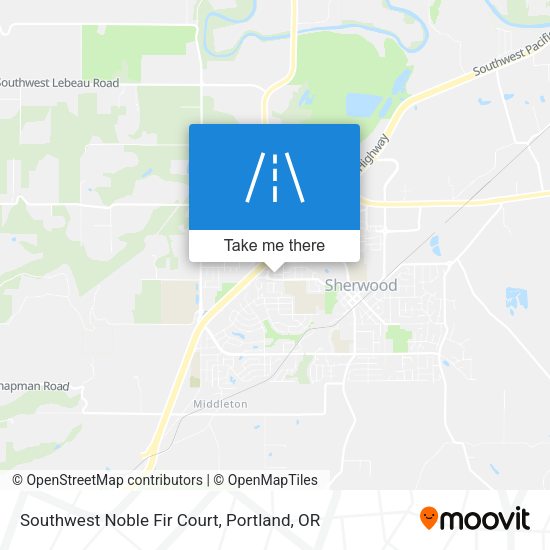 Mapa de Southwest Noble Fir Court
