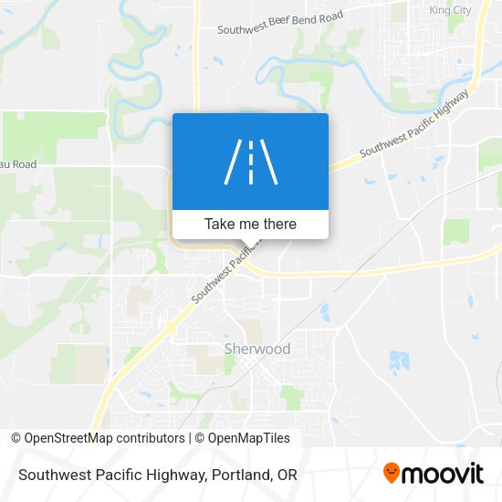 Mapa de Southwest Pacific Highway