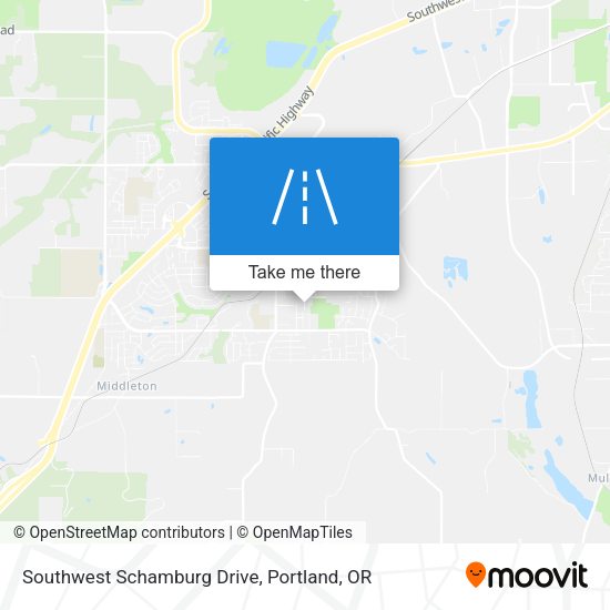 Southwest Schamburg Drive map