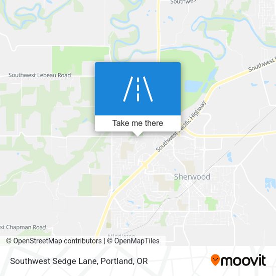 Mapa de Southwest Sedge Lane