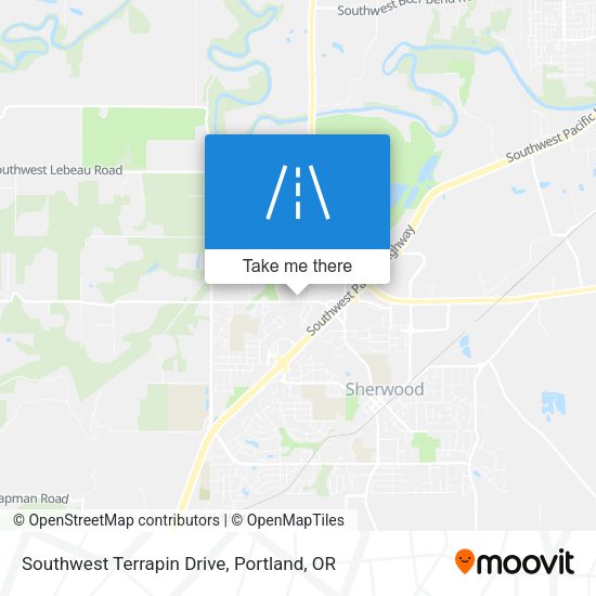 Southwest Terrapin Drive map