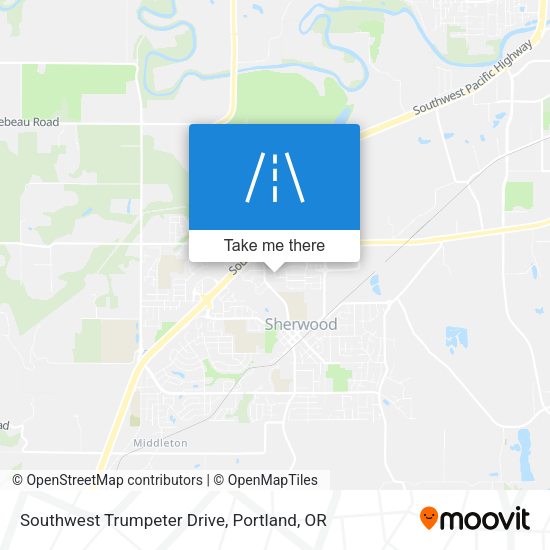 Southwest Trumpeter Drive map