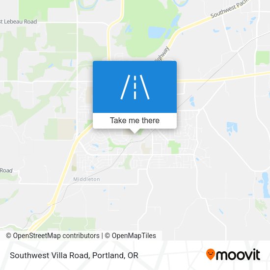 Southwest Villa Road map