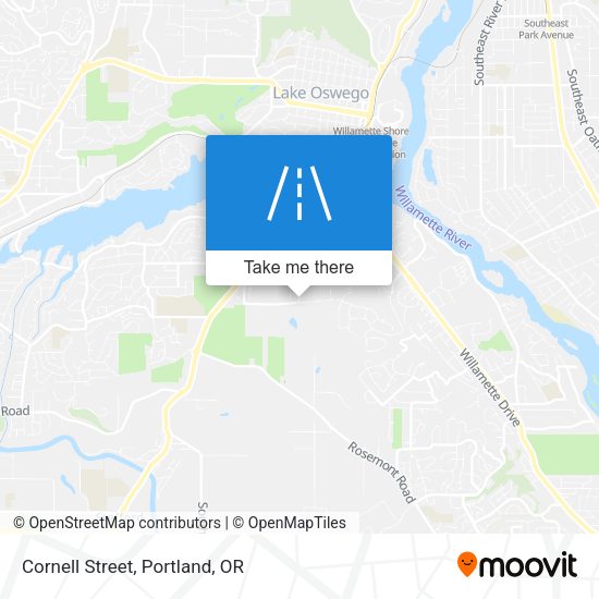 Mapa de Cornell Street