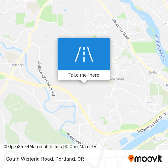 Mapa de South Wisteria Road