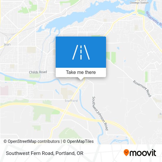 Mapa de Southwest Fern Road