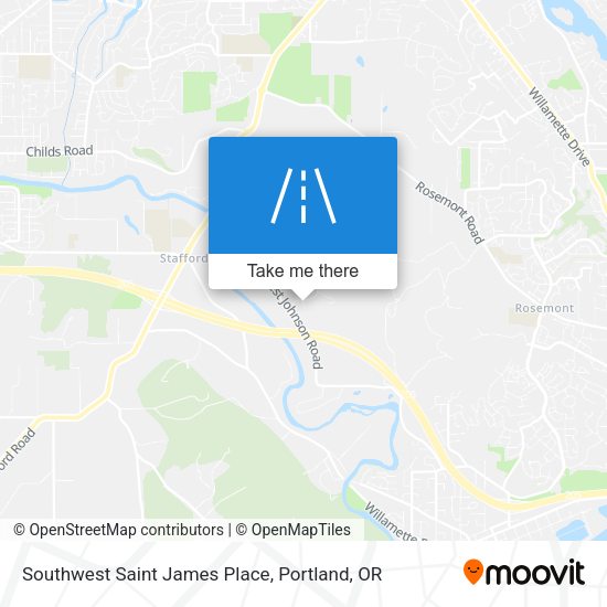 Mapa de Southwest Saint James Place