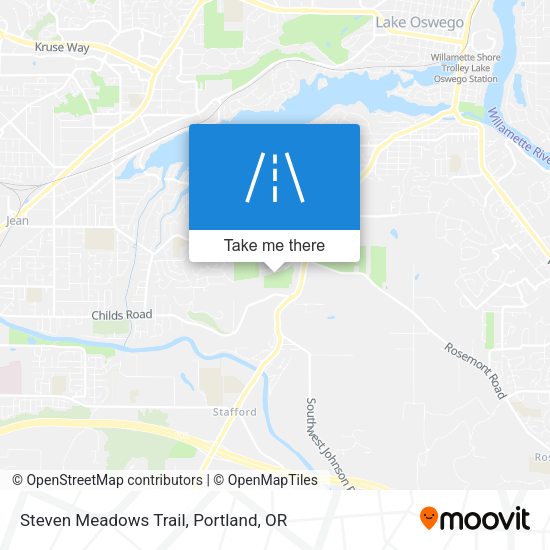 Steven Meadows Trail map