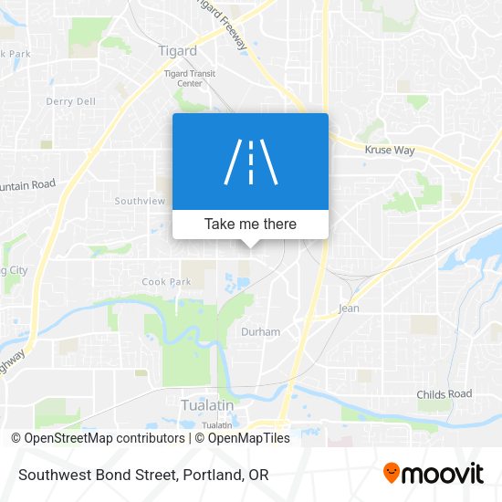 Mapa de Southwest Bond Street