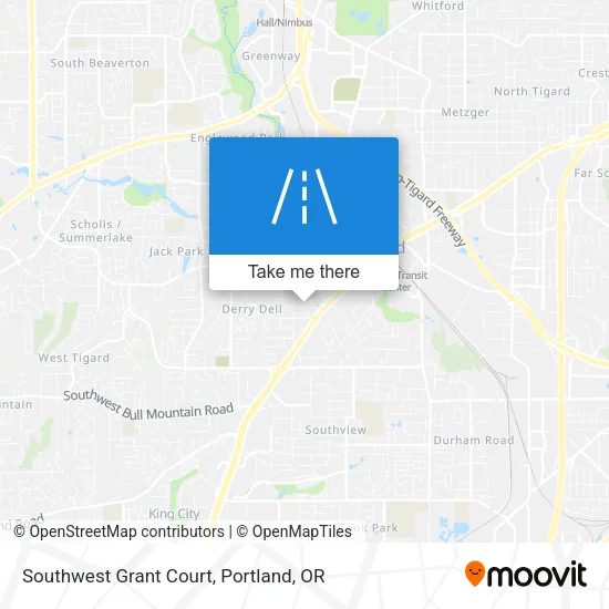 Southwest Grant Court map
