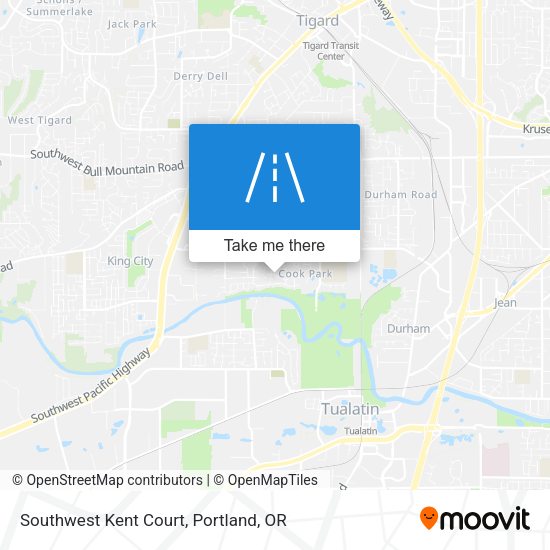 Mapa de Southwest Kent Court