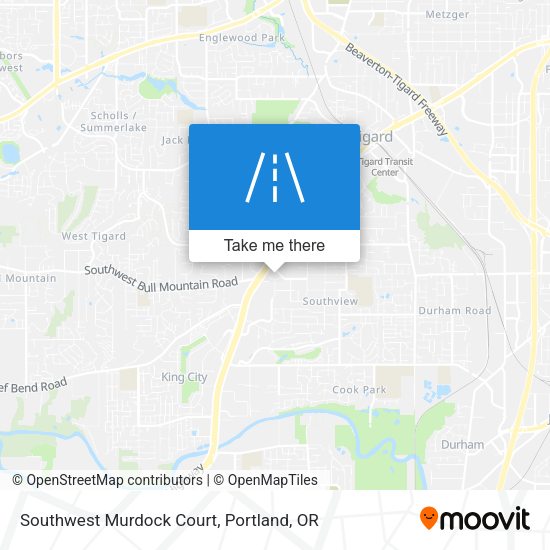 Mapa de Southwest Murdock Court
