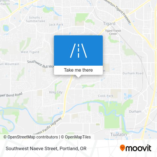 Mapa de Southwest Naeve Street