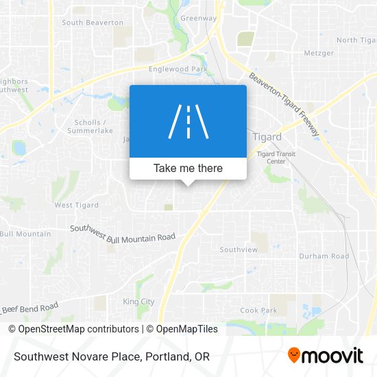 Mapa de Southwest Novare Place