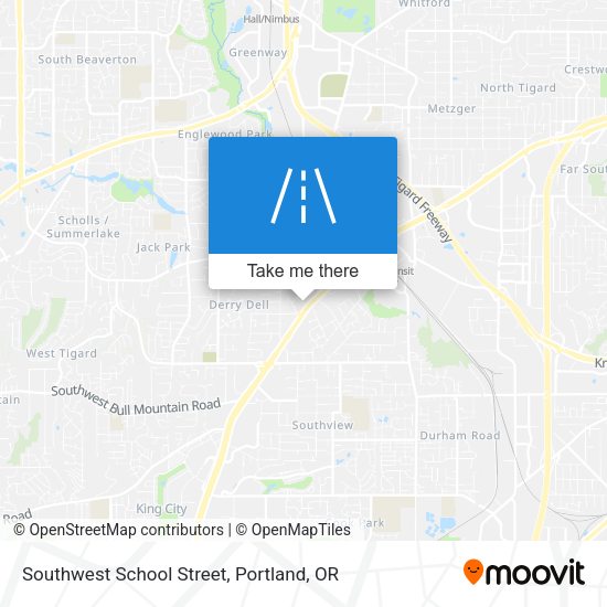 Mapa de Southwest School Street