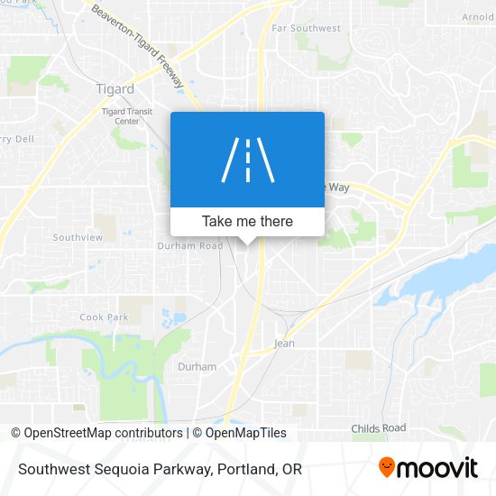 Mapa de Southwest Sequoia Parkway