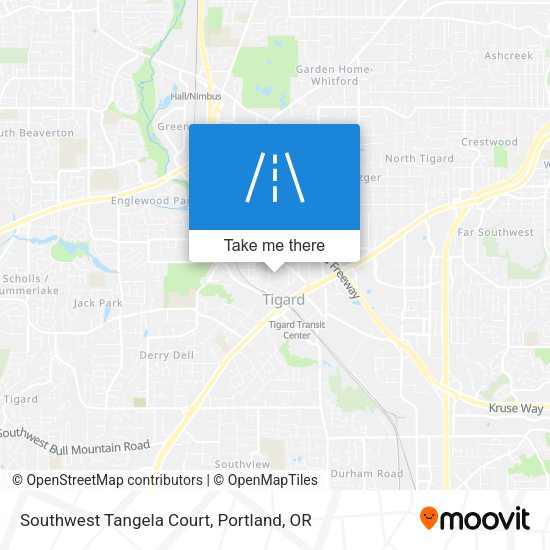 Southwest Tangela Court map