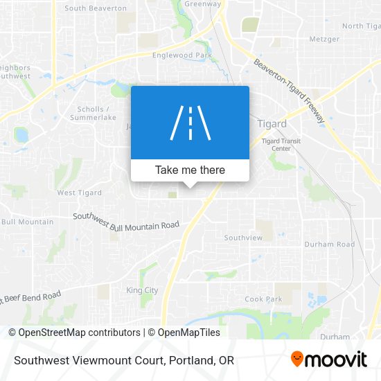 Southwest Viewmount Court map