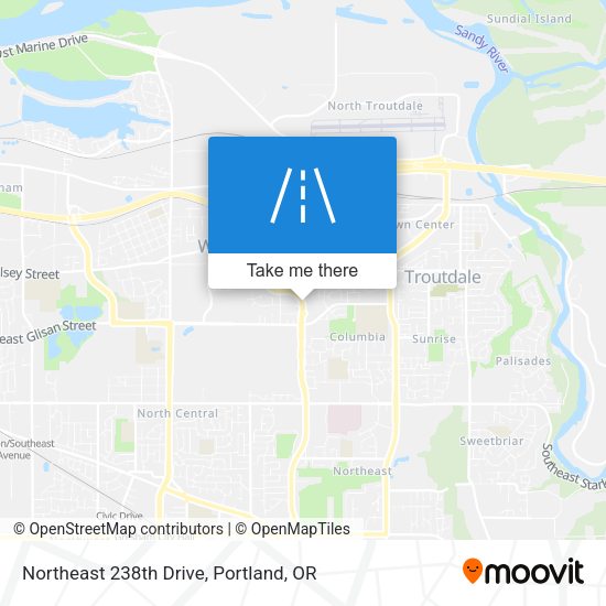Mapa de Northeast 238th Drive