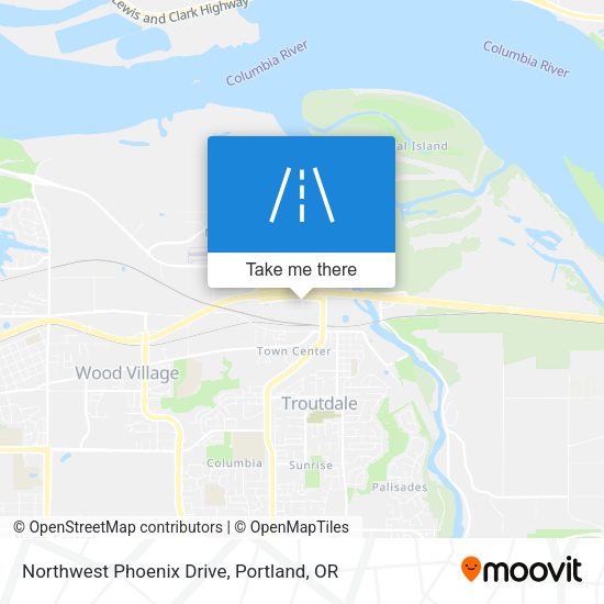 Mapa de Northwest Phoenix Drive