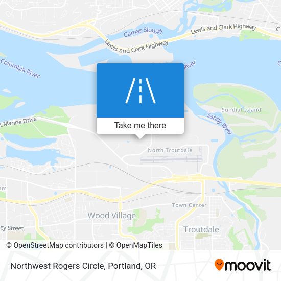 Mapa de Northwest Rogers Circle