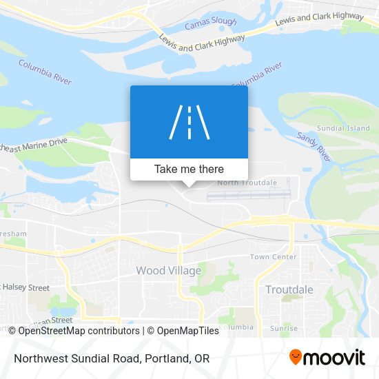 Mapa de Northwest Sundial Road