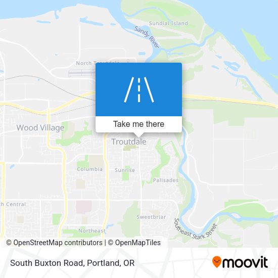 Mapa de South Buxton Road