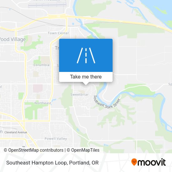 Southeast Hampton Loop map