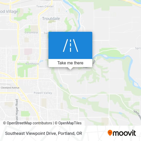 Mapa de Southeast Viewpoint Drive