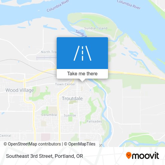 Mapa de Southeast 3rd Street