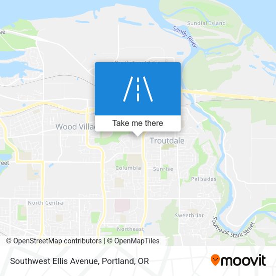 Mapa de Southwest Ellis Avenue