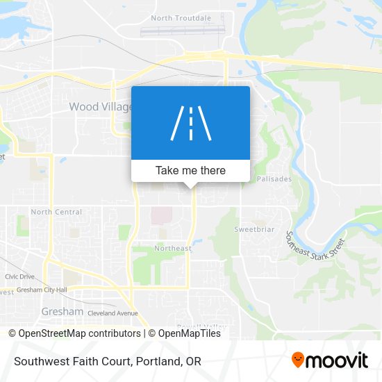 Mapa de Southwest Faith Court