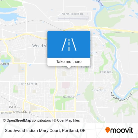 Southwest Indian Mary Court map