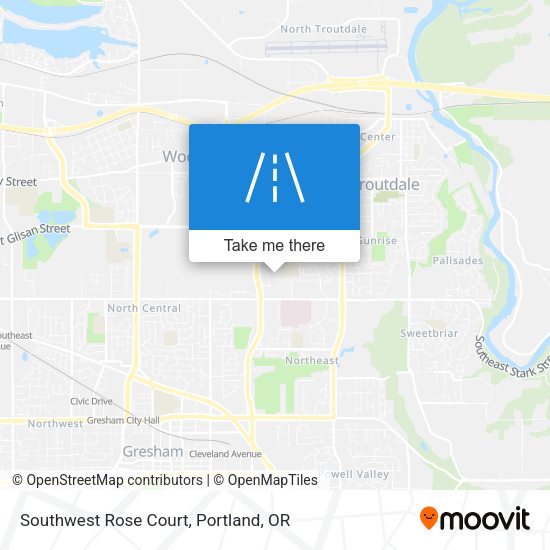 Southwest Rose Court map