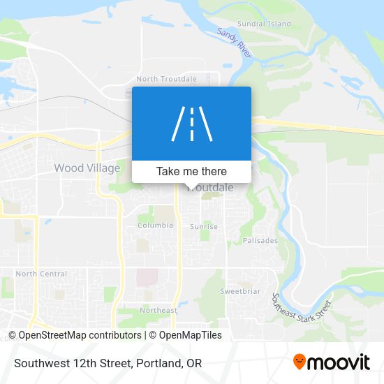 Mapa de Southwest 12th Street