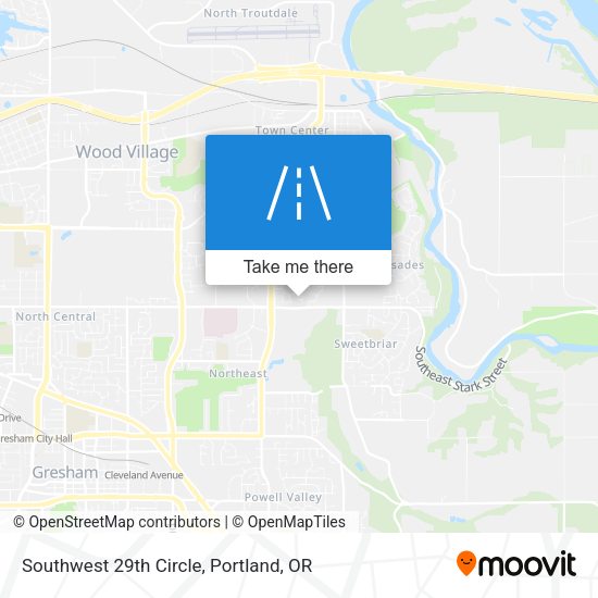 Mapa de Southwest 29th Circle