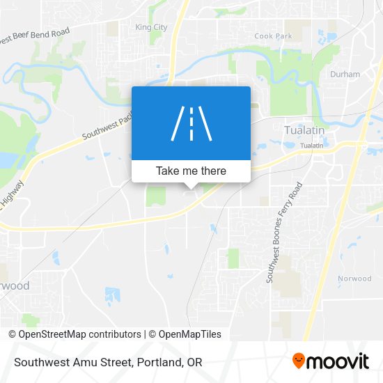 Southwest Amu Street map