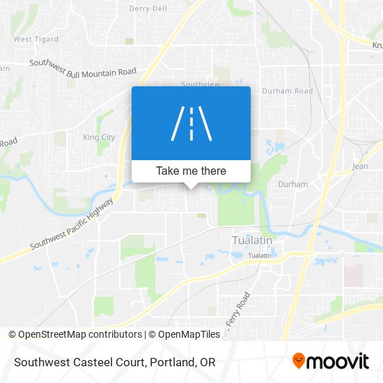 Mapa de Southwest Casteel Court