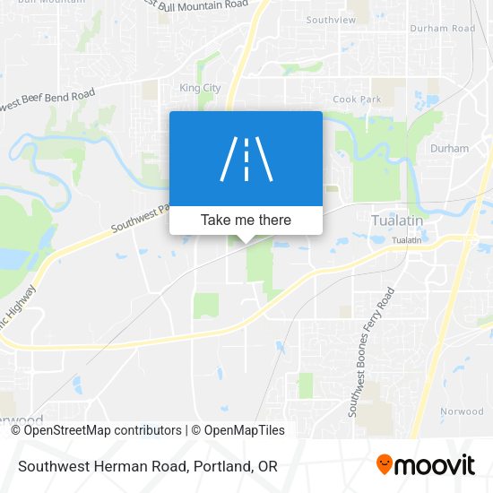 Mapa de Southwest Herman Road