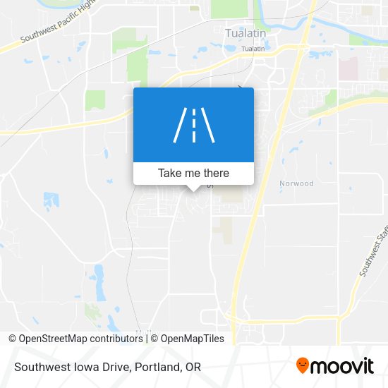 Mapa de Southwest Iowa Drive