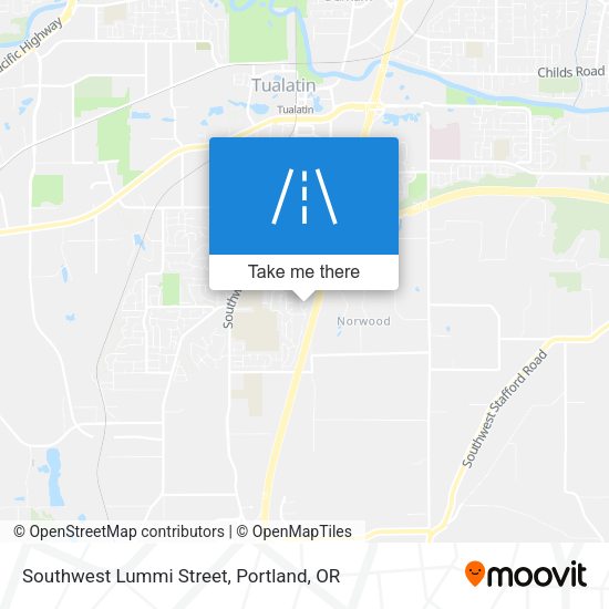 Mapa de Southwest Lummi Street