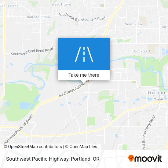 Mapa de Southwest Pacific Highway