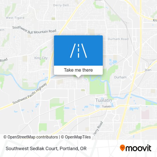 Southwest Sedlak Court map