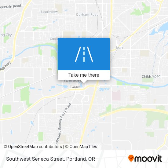 Mapa de Southwest Seneca Street