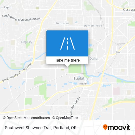 Mapa de Southwest Shawnee Trail