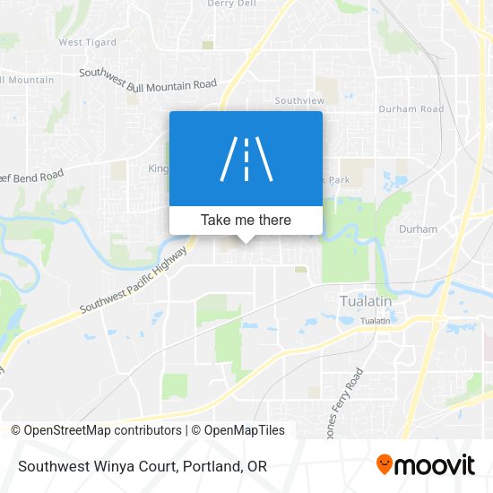 Mapa de Southwest Winya Court