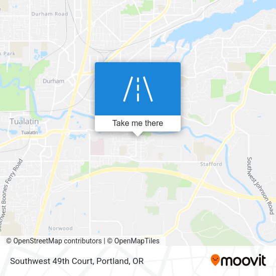 Mapa de Southwest 49th Court