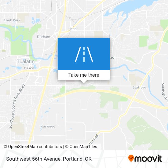 Mapa de Southwest 56th Avenue