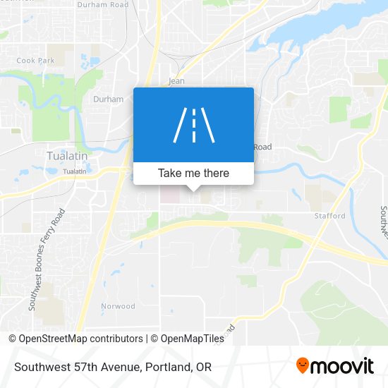 Mapa de Southwest 57th Avenue