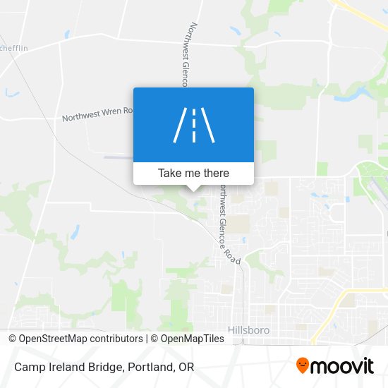 Mapa de Camp Ireland Bridge